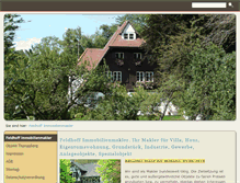 Tablet Screenshot of feldhoff-immobilienmakler.de